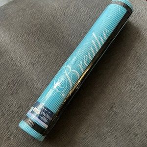 Yoga mat mind body spirit